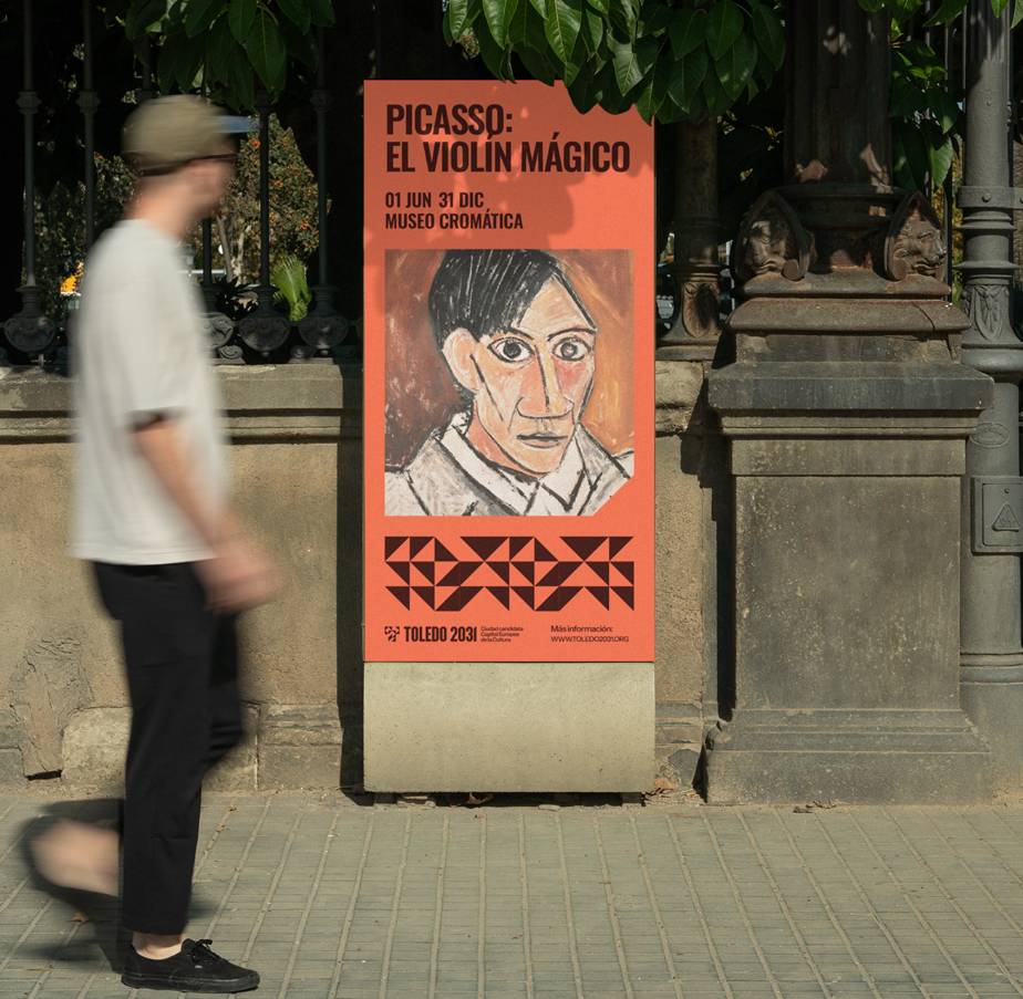 Plural Branding, la agencia de Álex López, alumni del Grado en Diseño Multimedia y Gráfico, reimagina la identidad de Toledo 