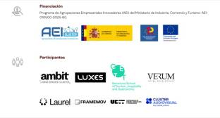 Imagen que presenta información sobre financiamiento y participantes de un programa de agrupaciones empresariales innovadoras.