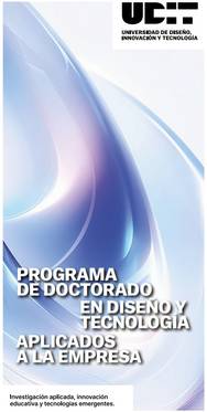 Imagen de un programa de doctorado en diseño y tecnología aplicados a la empresa.