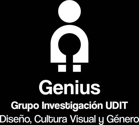 Logo del Grupo de Investigación UDIT en Diseño, Cultura Visual y Género.